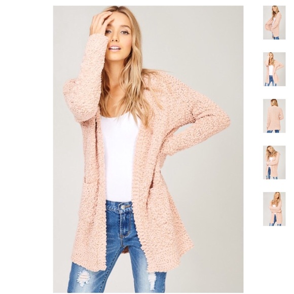 listicle popcorn cardigan